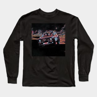 Keep Her Lit - Classic MK2 Ford Escort Rally Car Long Sleeve T-Shirt